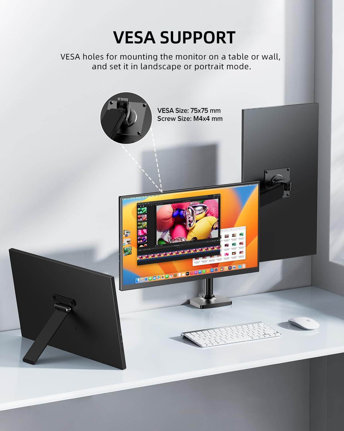 Monitor Uperfect 18,5 Pulgadas SRGB Total