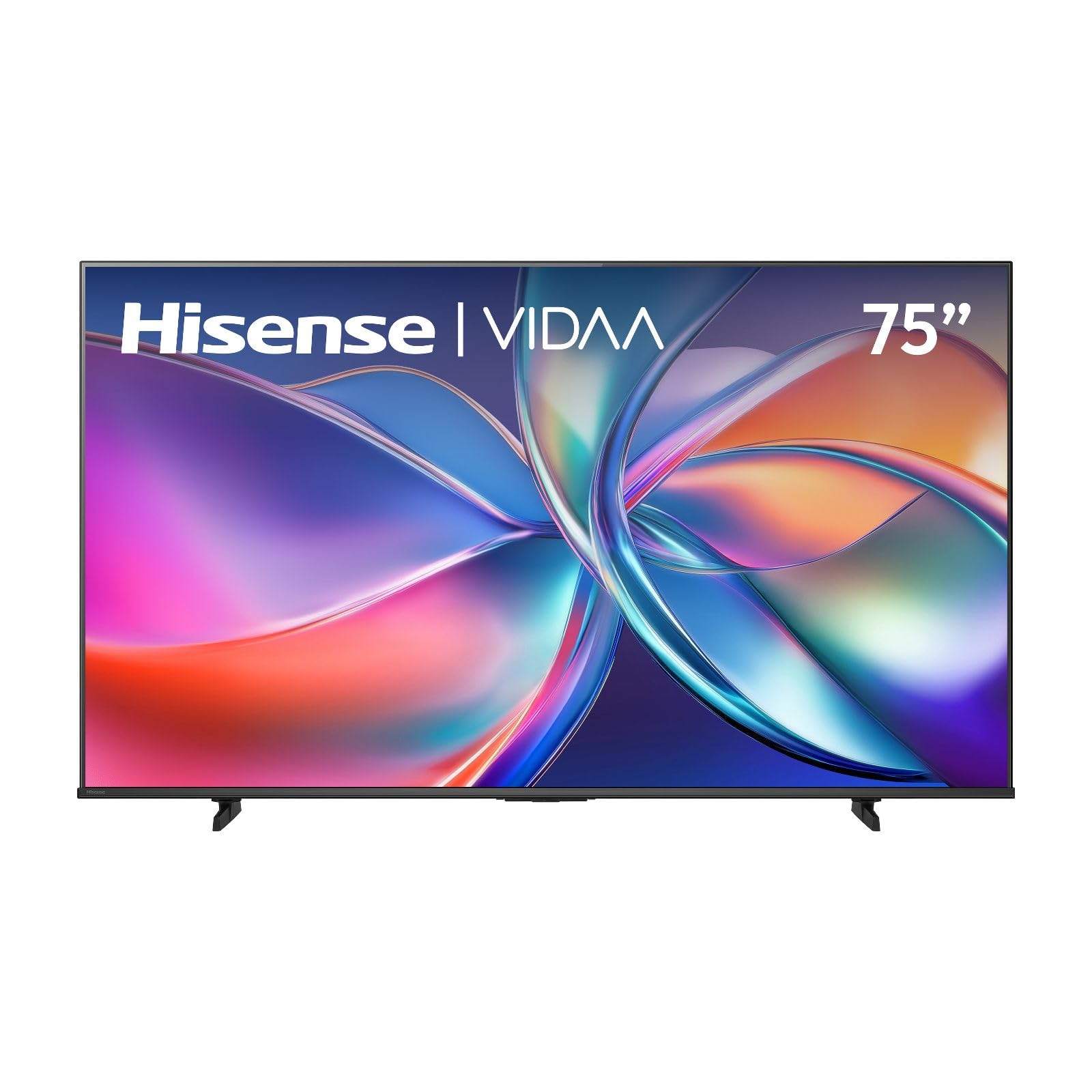 Televisión Pantalla 75 Pulgadas Hisense Smart TV QLED 4K UHD, Dolby Vision & Dolby Atmos, Sistema operativo Vidaa, Color Negro, Modelo 75QD6QV