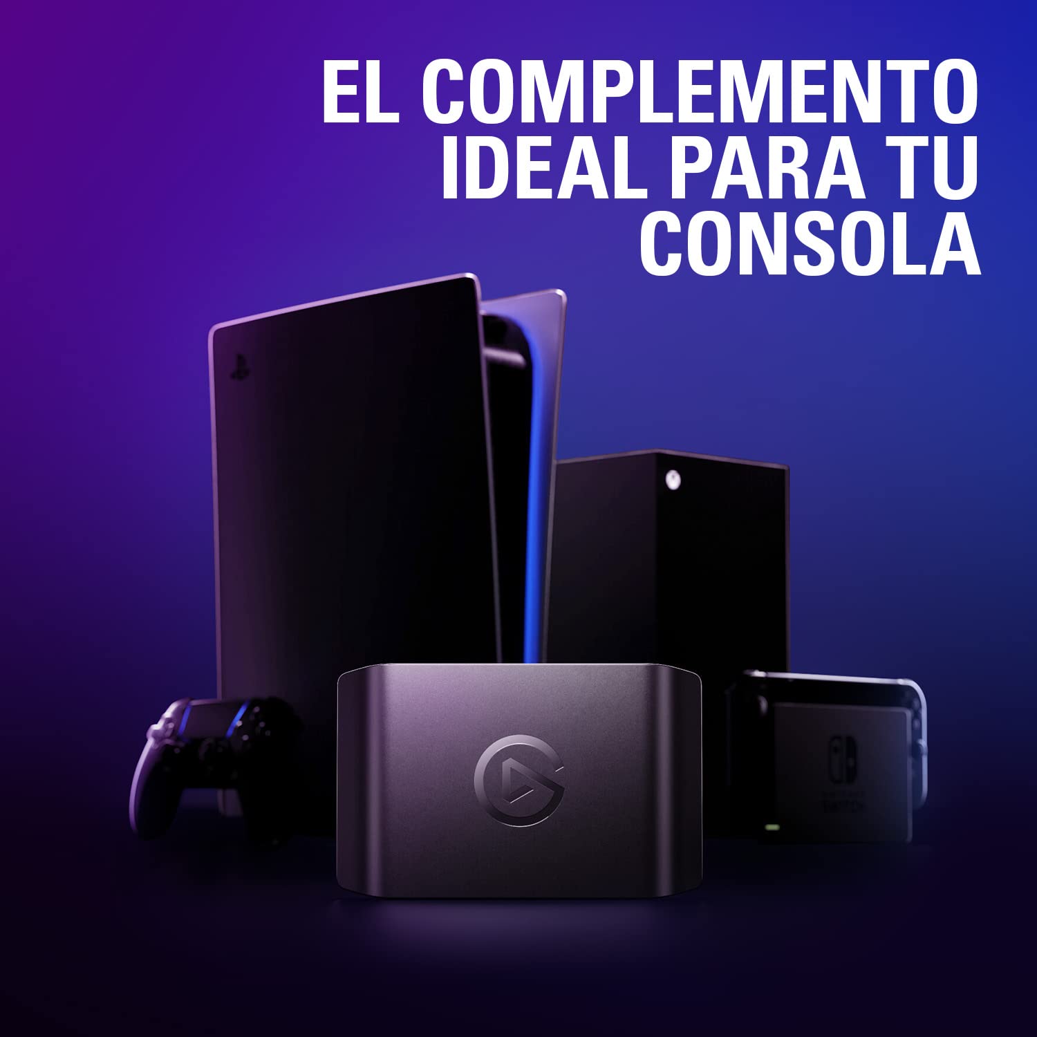 Elgato HD60 X - Haz Streaming y graba a 1080p60 HDR10 o 4K30 con latencia ultrabaja en PS5|Pro, PS4|Pro, Xbox Series X|S, Xbox One X|S, Nintendo Switch 2, en OBS y Otros, Funciona con PC y Mac