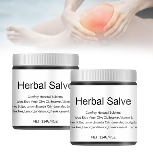 fretory Organic Herbal Salve, Organic Comfrey Herbal Salve, Organic Herbal Salve Oil for Skin