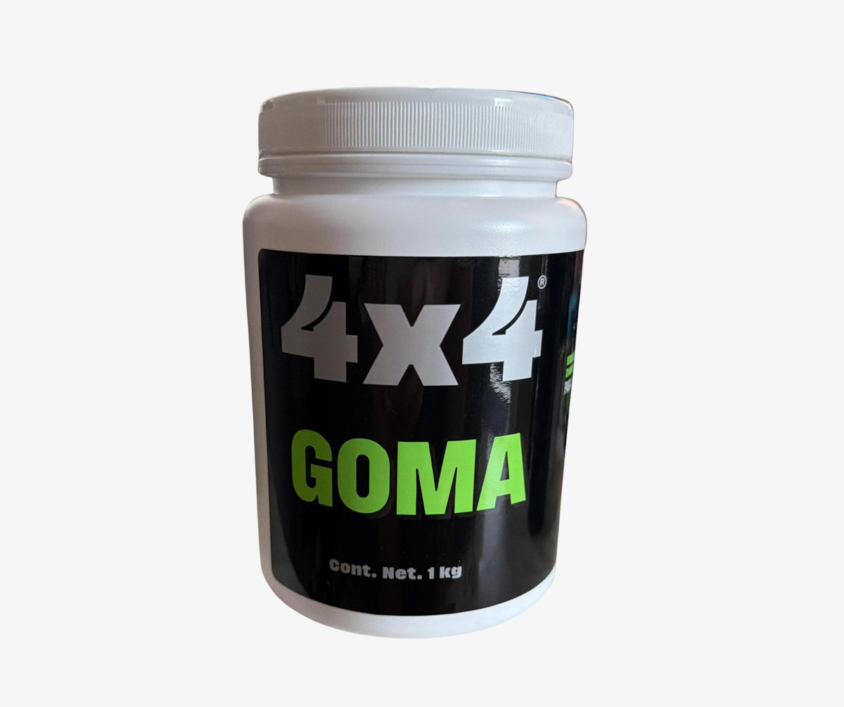 4x4 Profesional Goma para Cabello, Gel de Fijación Intensa para Peinados Radicales, Larga Duración, Tamaño Barbería 1 kg