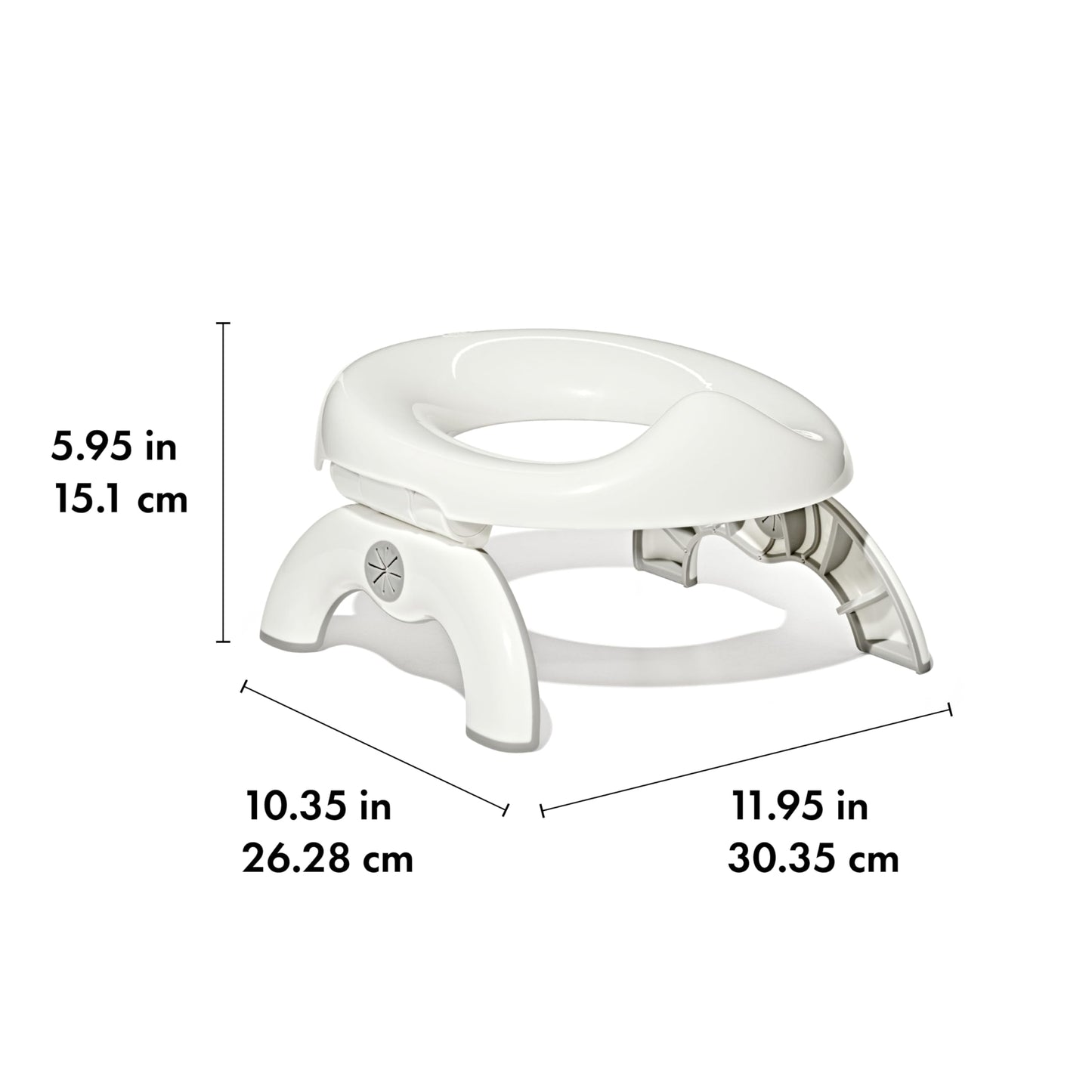 Inodoro Portátil OXO Tot Gris para Viaje