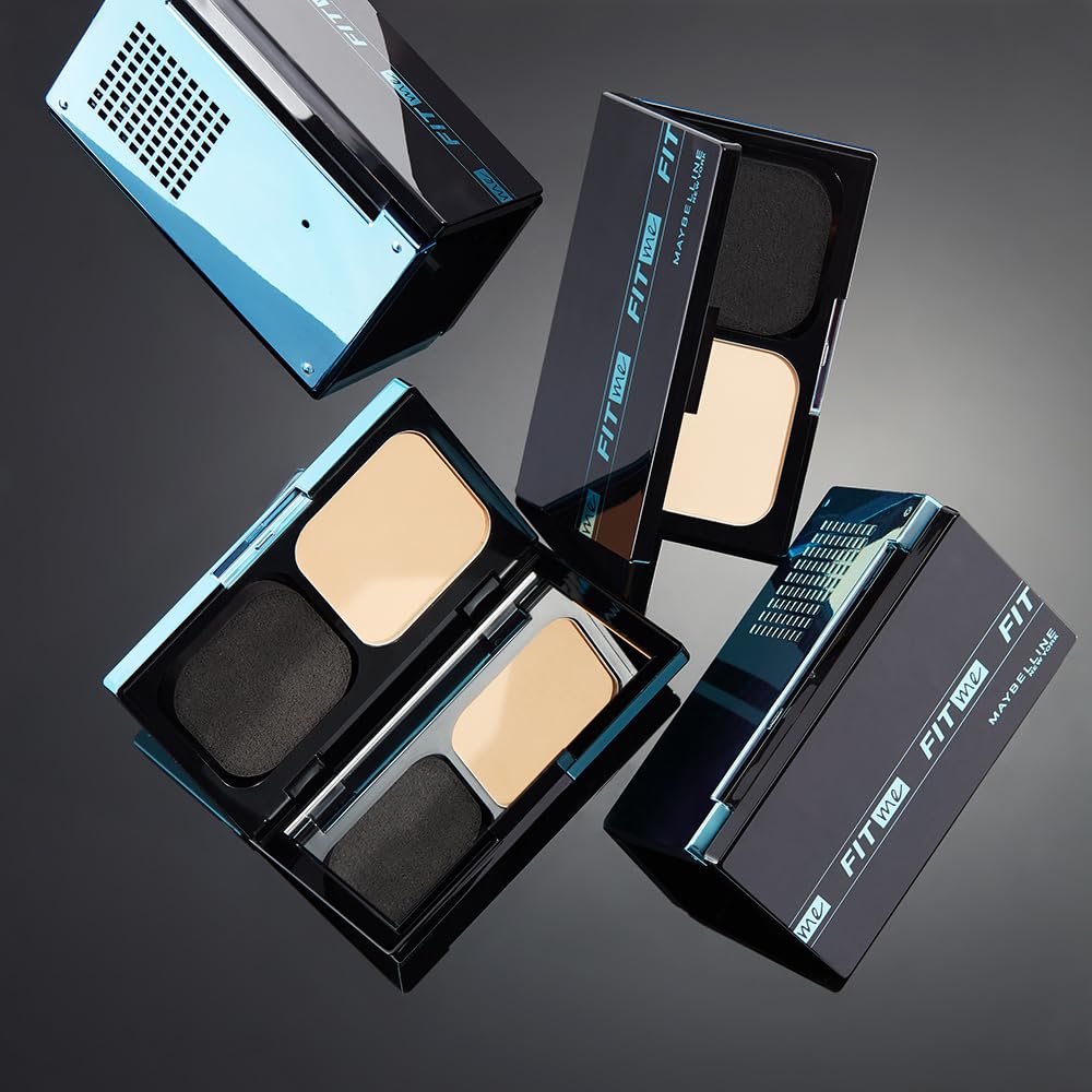 Base de maquillaje en polvo Maybelline Fit Me Natural Beige FPS 44 24h