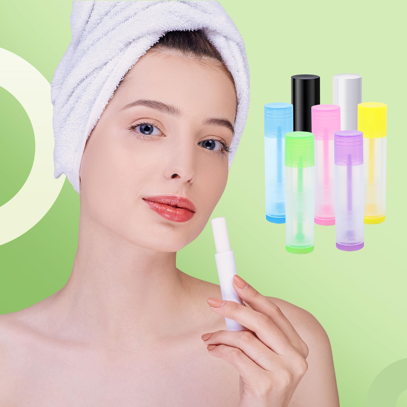 Kit de Elaboración de Bálsamo Labial Megitzuu Transparente con Moldes y Bandeja de Llenado