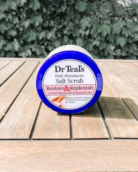 Dr Teal's Dr. Teal's Salt Scrub Pink Himalayan Restore 16 Ounce Jar