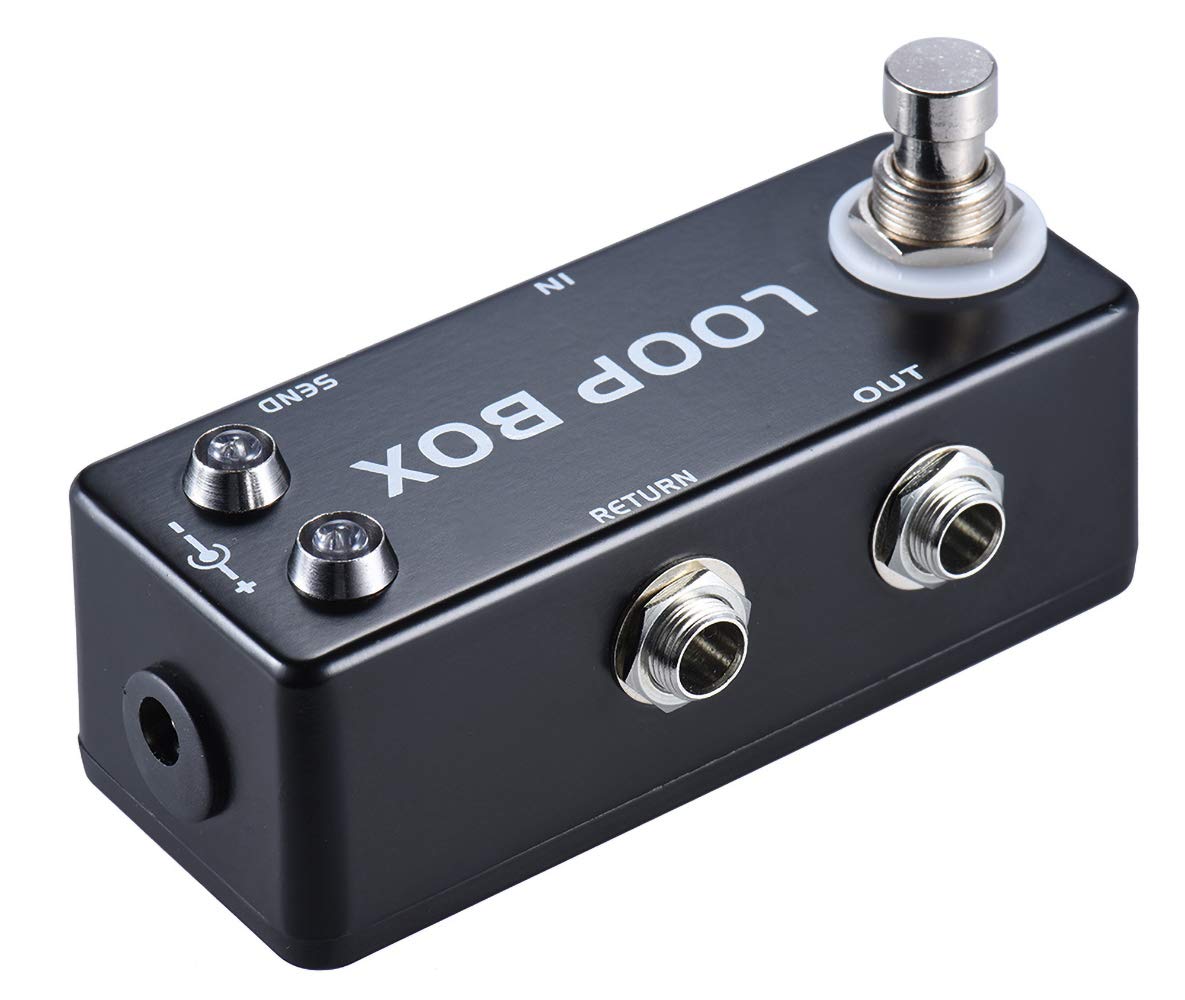 Pedal de Efecto Guitarra YMUZE Moskyaudio Mini Loop Box True Bypass