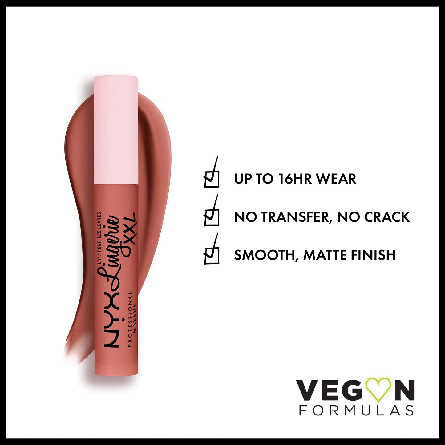 Labial Líquido Mate NYX Professional Makeup Turn On XXL