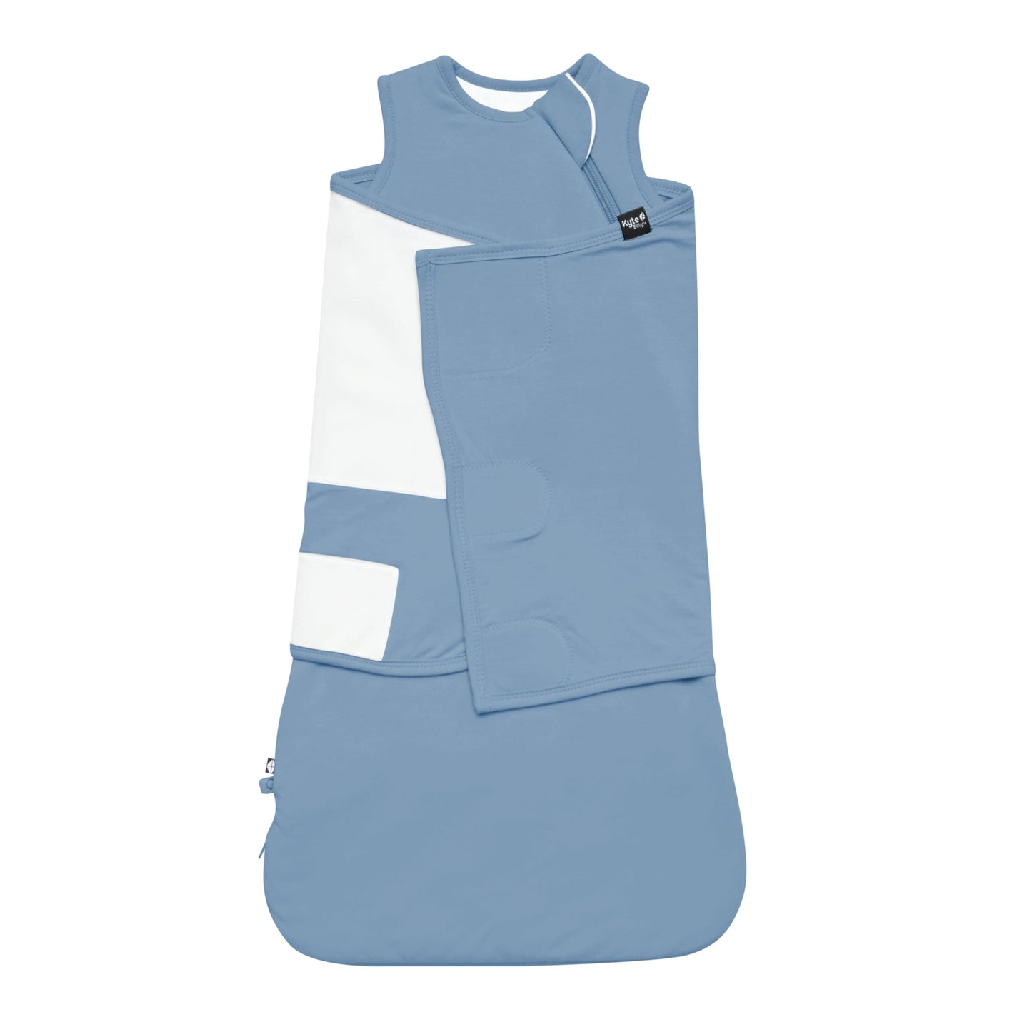 KYTE BABY - Bolsa de dormir unisex de rayón hecha de bambú para bebés, 1.0 tog, Pizarra, X-Small