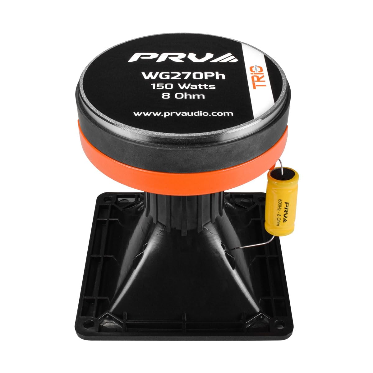 Controlador de Compresión PRV Audio WG270Ph Salida 1 Pulgada 75 Vatios RMS 106.5dB Tweeter Combo Bocina para Audio de Coche