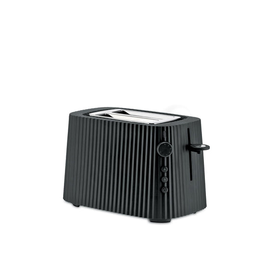 Alessi Plissé MDL08B/USA - tostador en resina termoplástica, enchufe US 850W, negro