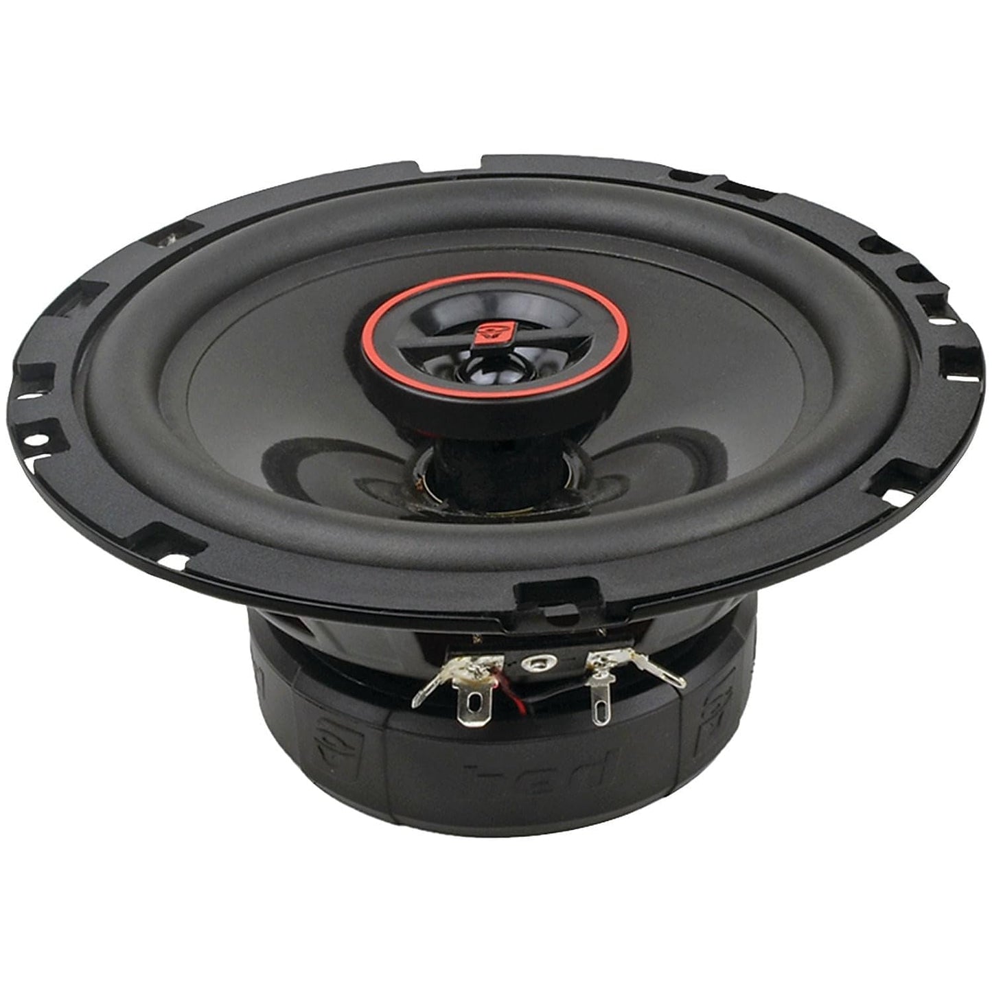 Cerwin Vega HED Series - Altavoces coaxiales de 2 vías de 6.5 Pulgadas, 4Ω, 60W RMS, Calidad de Sonido Superior, Marco de Acero Duradero, Cono de Grafito, Envolvente de Goma, Altavoz de Agudos Pei,