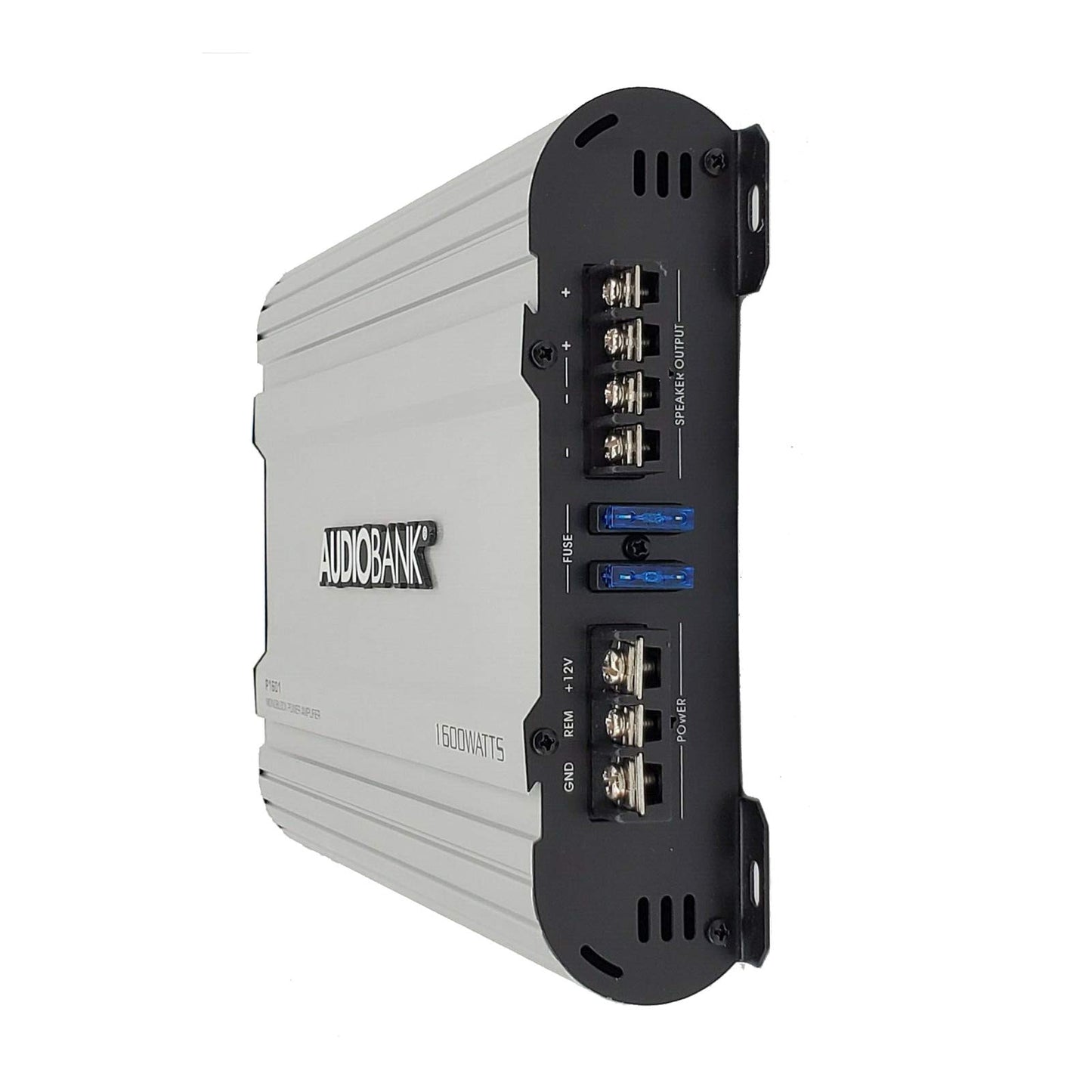 Amplificador Monobloque Audiobank AB Plata con Control Remoto y 1600 W de Potencia