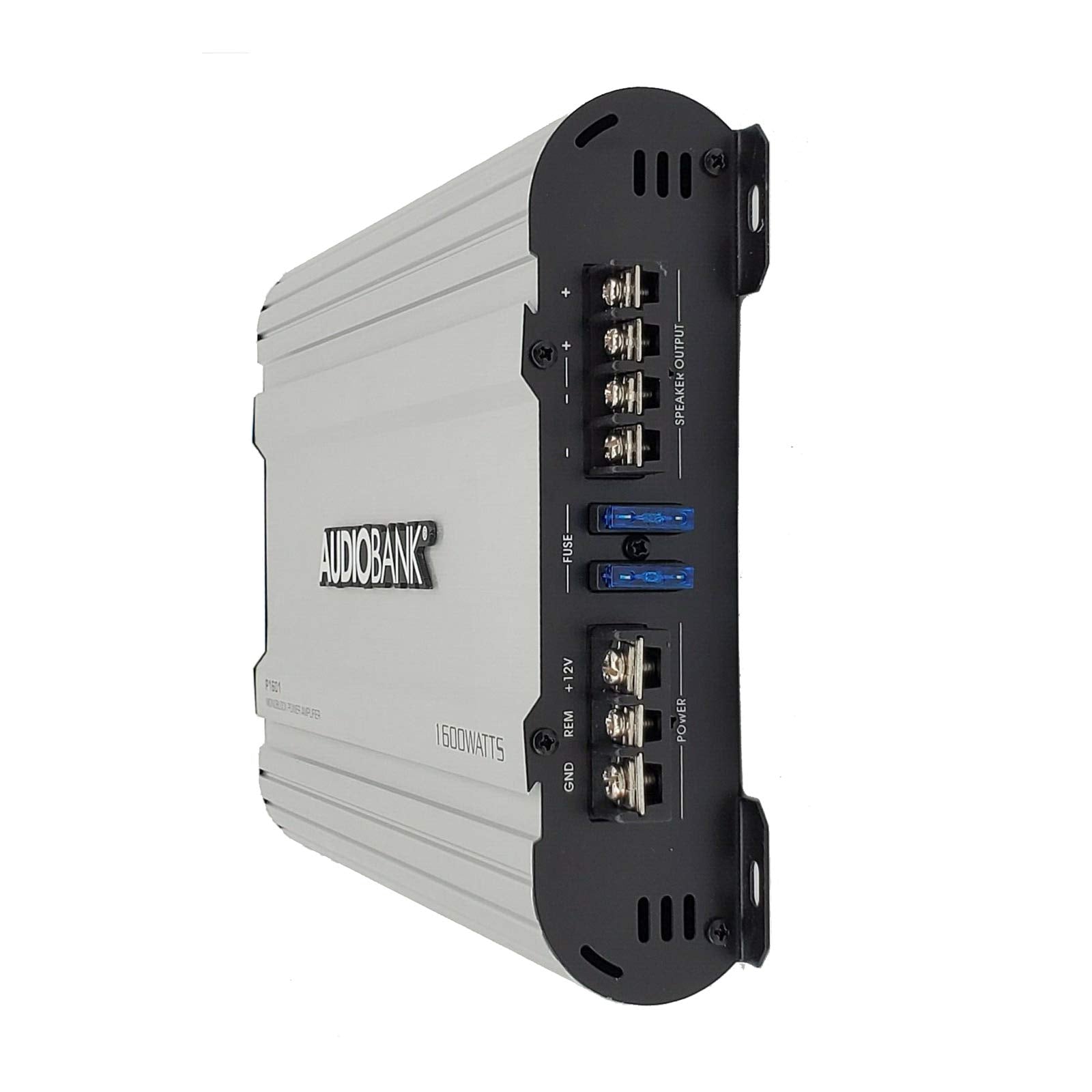 Amplificador Monobloque Audiobank AB Plata con Control Remoto y 1600 W de Potencia
