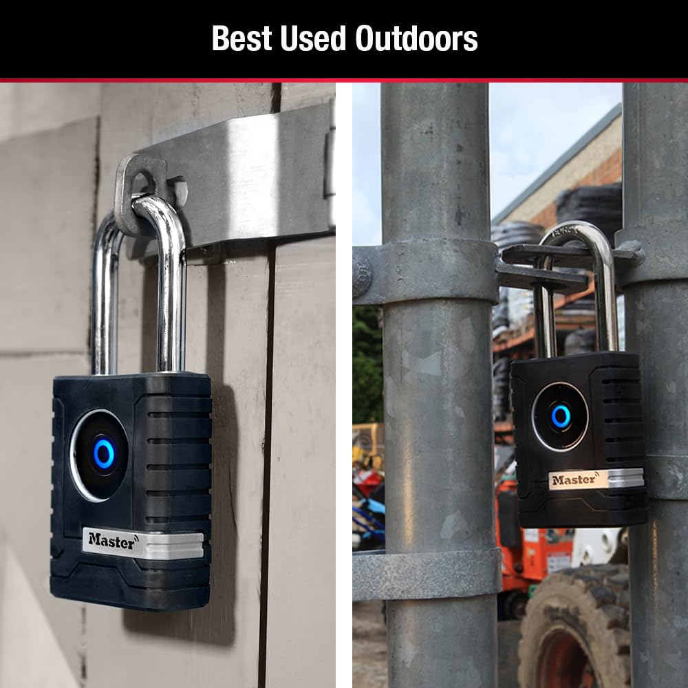 Candado Inteligente Bluetooth Master Lock Exterior Plata 4401LHEC