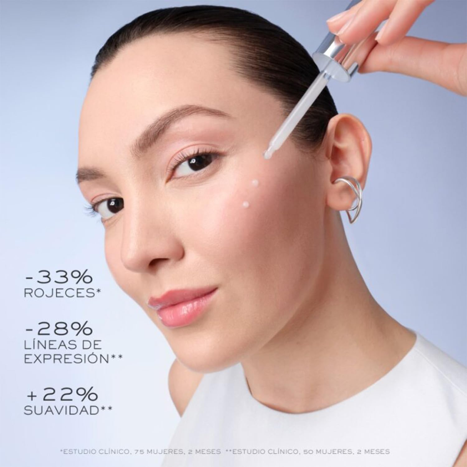 Lancôme, Génifique Ultimate, Suero Facial Reparador Anti Signos de la Edad, Piel Visiblemente Reparada, Con Ácido Hialurónico, Beta Glucano y Extracto de Regaliz, 20 ml