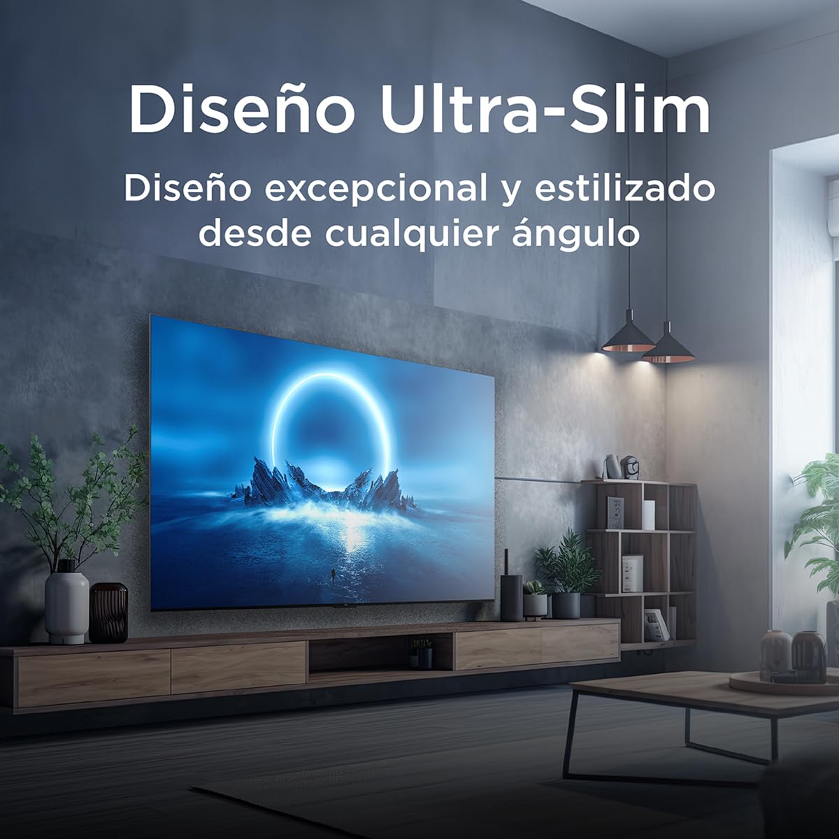 TCL Smart TV Pantalla 65" 65QM741G Google TV QLED -MiniLED | Dolby Vision HDR10 AIPQ 1300 NITZ DLG 240HZ IMAX | Dolby Atmos Virtual X Subwoofer 20W | Quad Core Bezel-Less |Compatible con Alexa