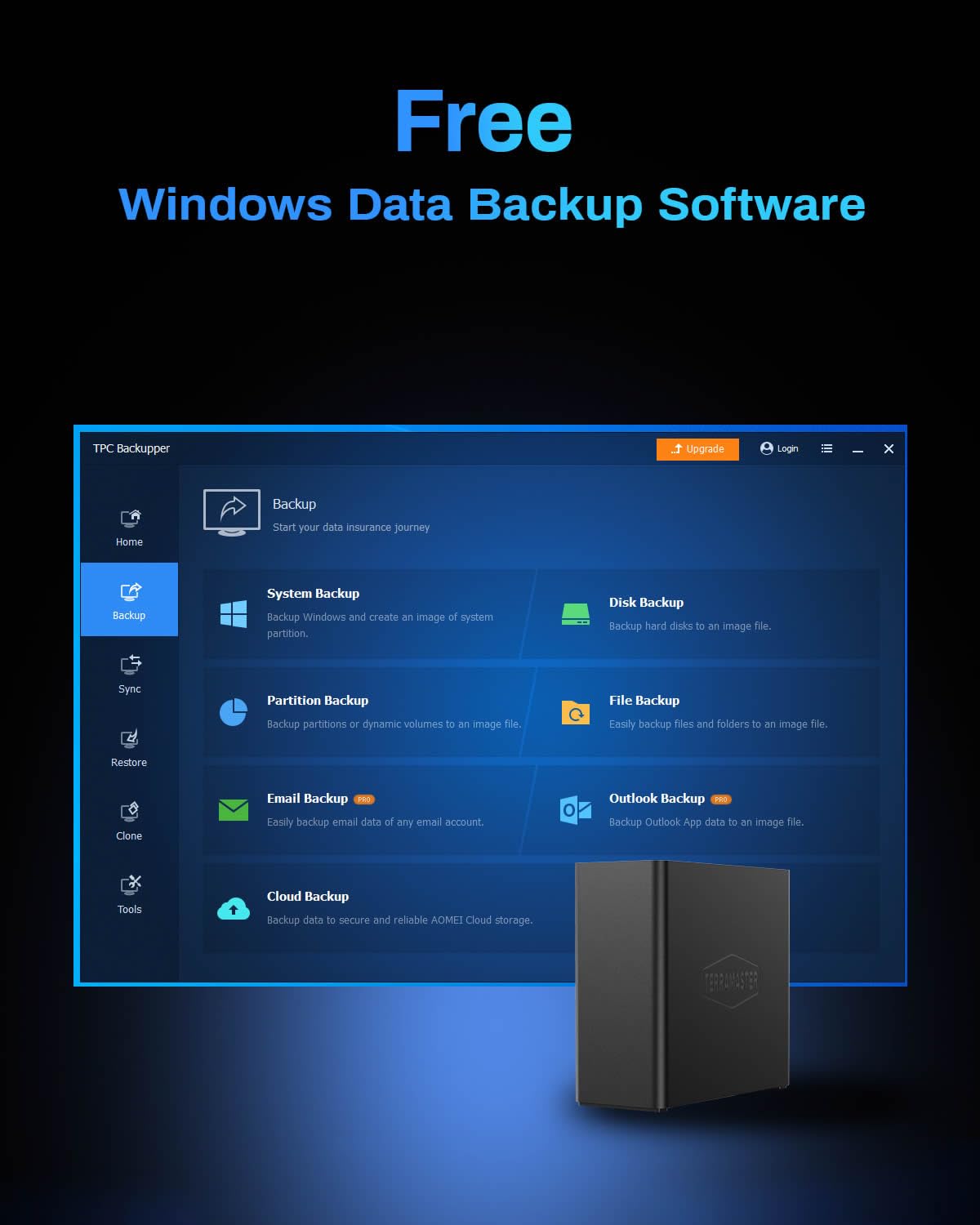 Almacenamiento TERRAMASTER D4 SSD NVMe USB4 40Gbps Tipo C con Aplicación de Respaldo 4 Bahías
