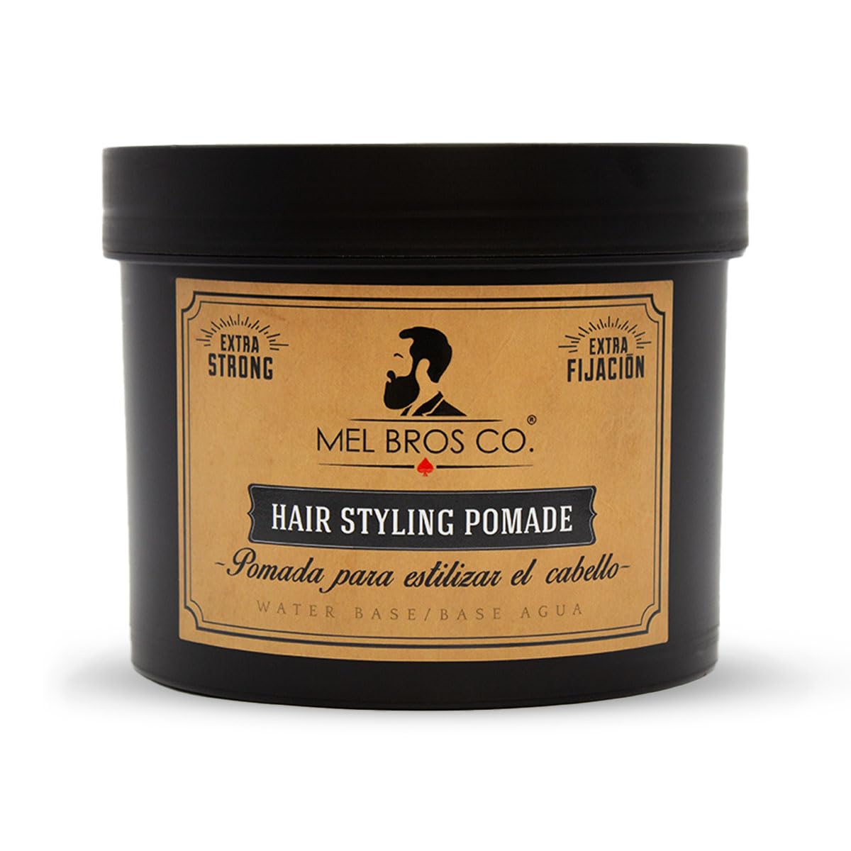 MEL BROS CO. - Hair Styling Pomade - Pomada para estilizar el Cabello. Base Agua. (32 oz / 946.35 ml, Extra Fijación)
