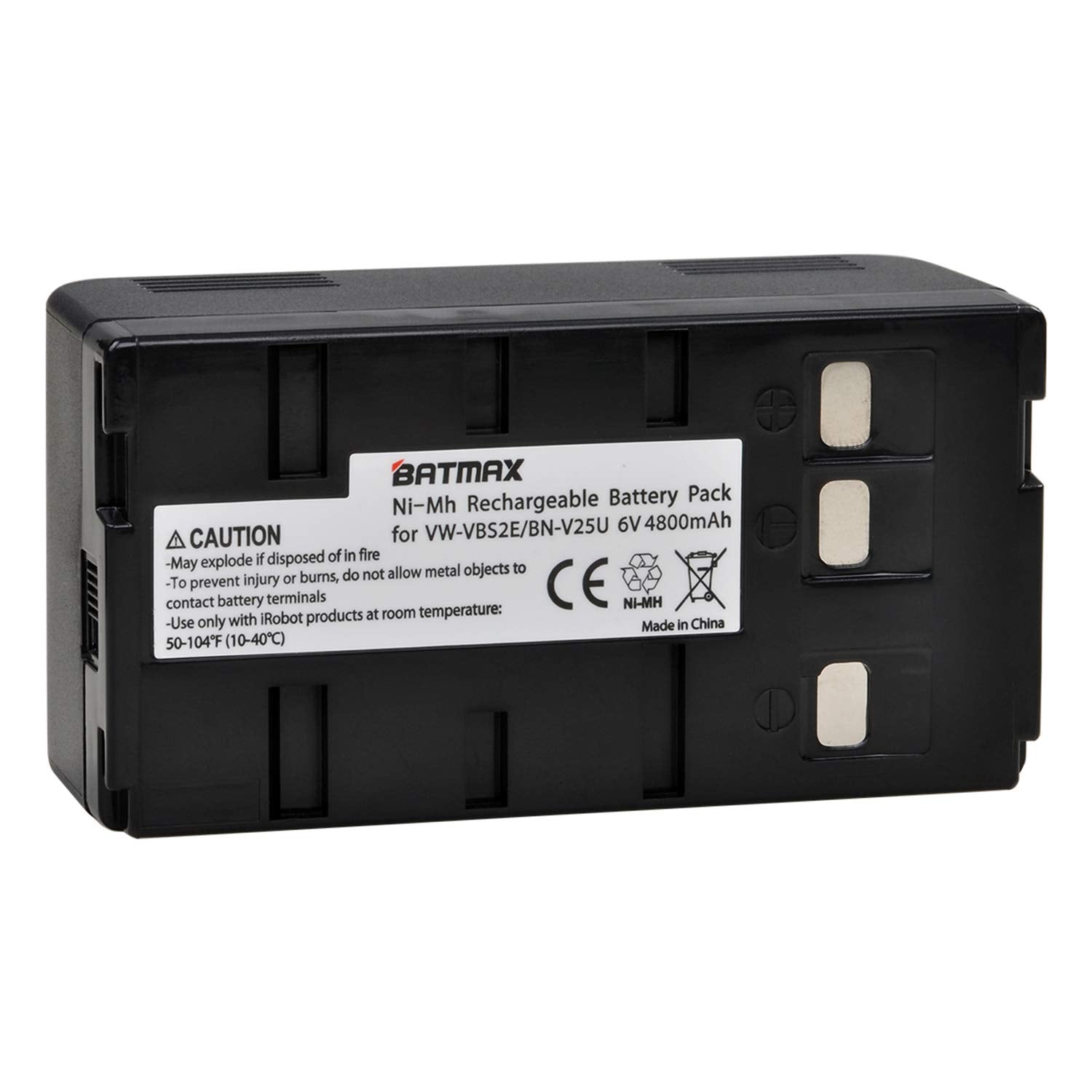 Batmax 4800mAh BN-V25U Battery for JVC BN-V10U, BN-V11U, BN-V12U, BN-V14U, BN-V15, BN-V18U, BN-V22U, BN-V24U, BN-V25U PANASONIC PV-BP15 PV-BP17 Cameras