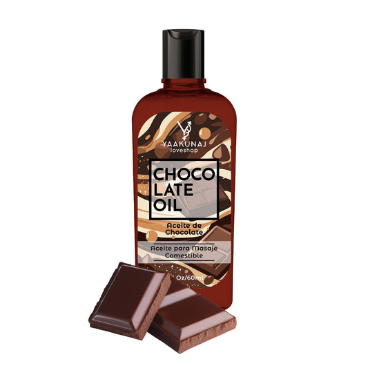 Aceite Para Masajes YAAKUNAJ LOVESHOP Chocolate Saborizante