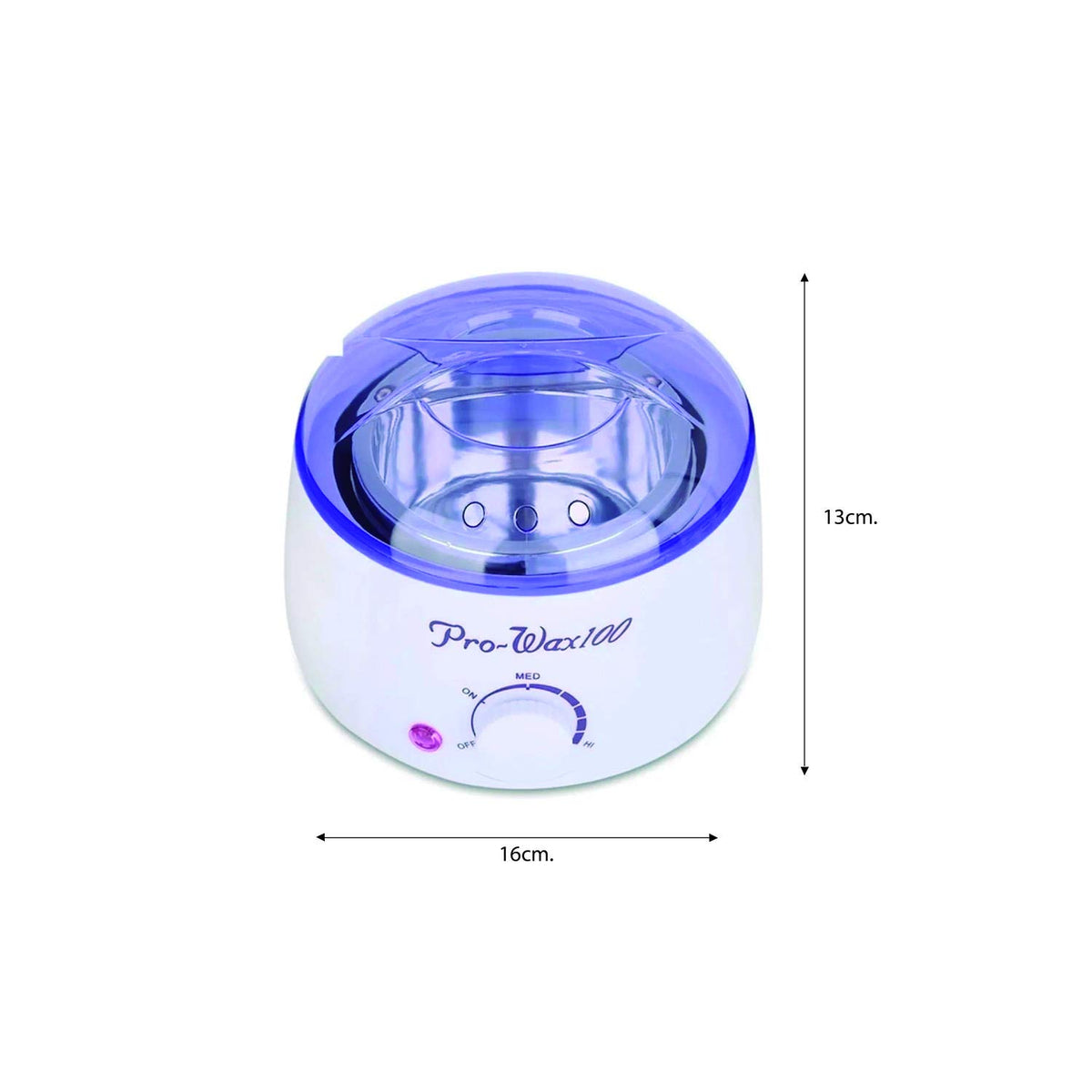 Lumax Fundidor Calentador Eléctrico de Cera para Depilación con Temperatura Ajustable Multifuncional