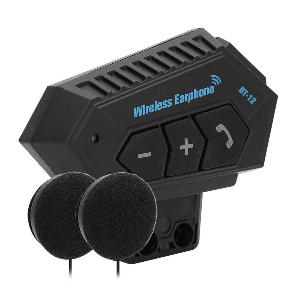 xuuyuu Intercomunicador Bluetooth para Motocicleta, Casco para Motocicleta Auricular Bluetooth 4.1 + EDR CSR8635 Kit de Sistemas de comunicación con Auriculares Manos Libres de reducción de Ruido