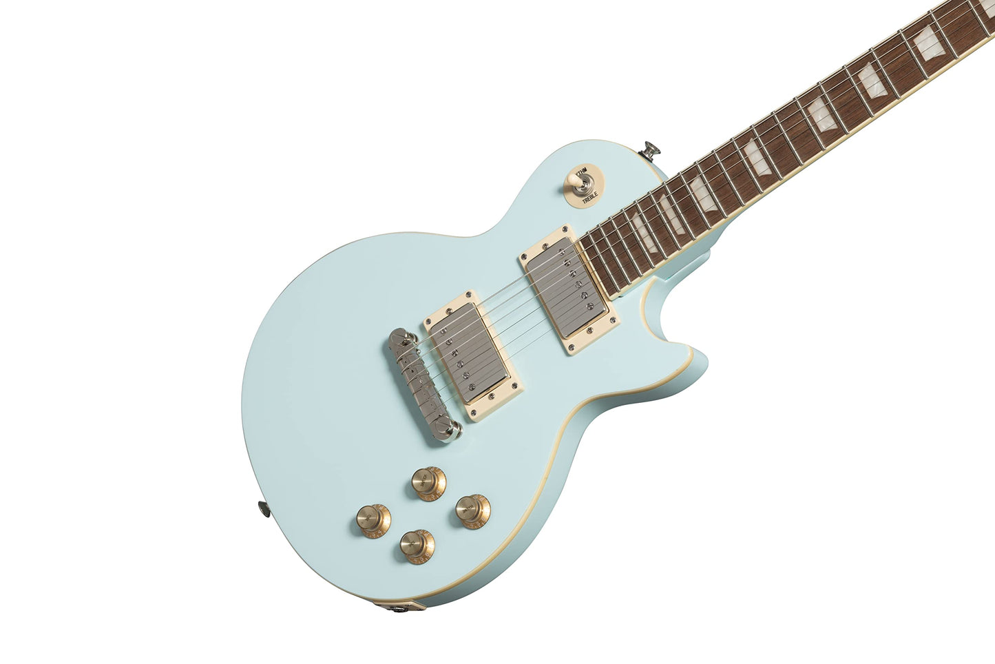Epiphone Power Player Les Paul - Guitarra eléctrica de tamaño juvenil 3/4, con bolsa, color azul hielo