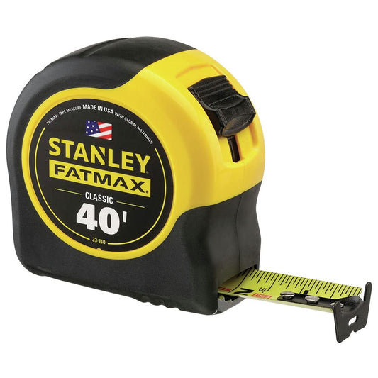 Cinta Métrica Stanley FatMax Amarillo Profesional 1.90 Pounds