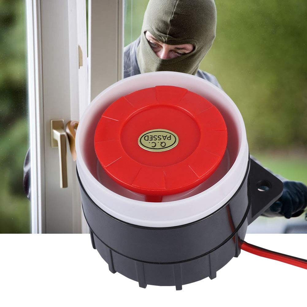 Sirenas Mini Horn Siren DC 12V 120 dB de alarma de seguridad para el hogar