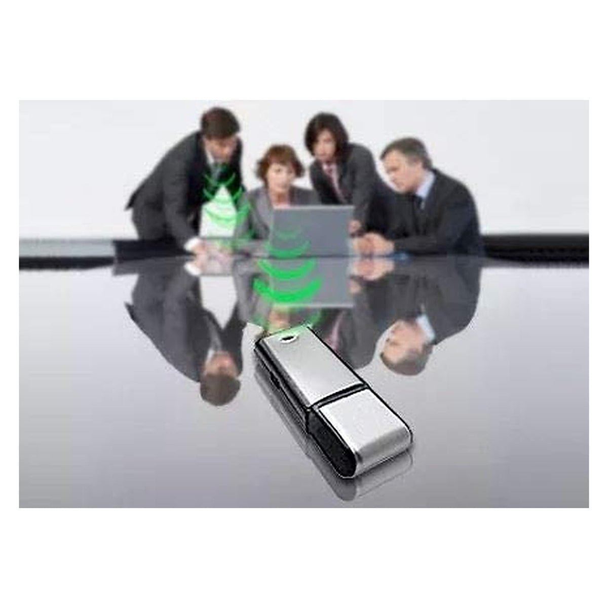Grabadora de Voz Digital GoGo electronics Gris con Micrófono USB de 8 GB y Batería Recargable