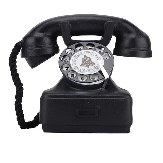 Aqur2020 Teléfono Antiguo, Vintage, Retro, Antiguo, Teléfono Fijo, Decoración de Escritorio para el Hogar, Adorno, Accesorios de Fotografía