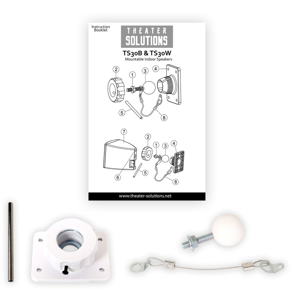 Altavoces para Interiores Theater Solutions Blanco Montables