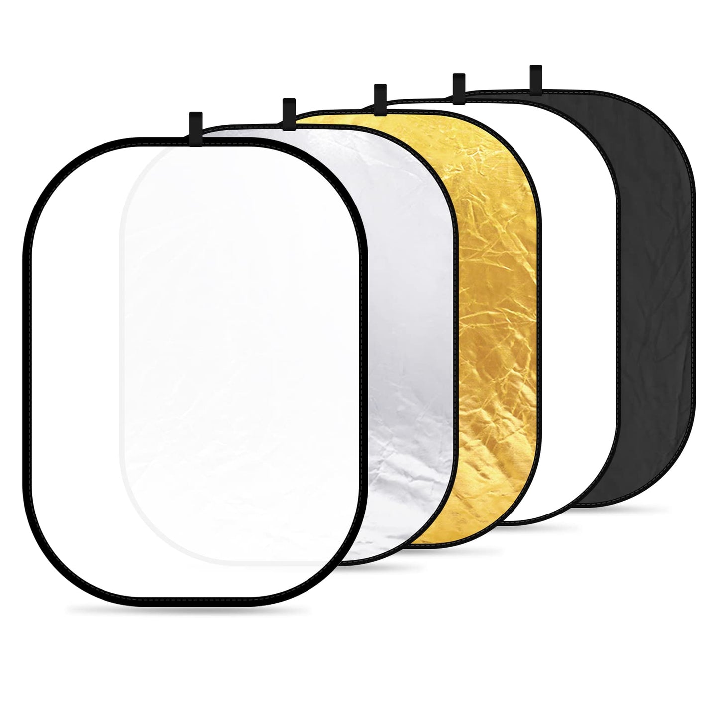 NEEWER 59"x79"/150x200cm Light Reflectors para Fotografía, Compacto 5 in 1