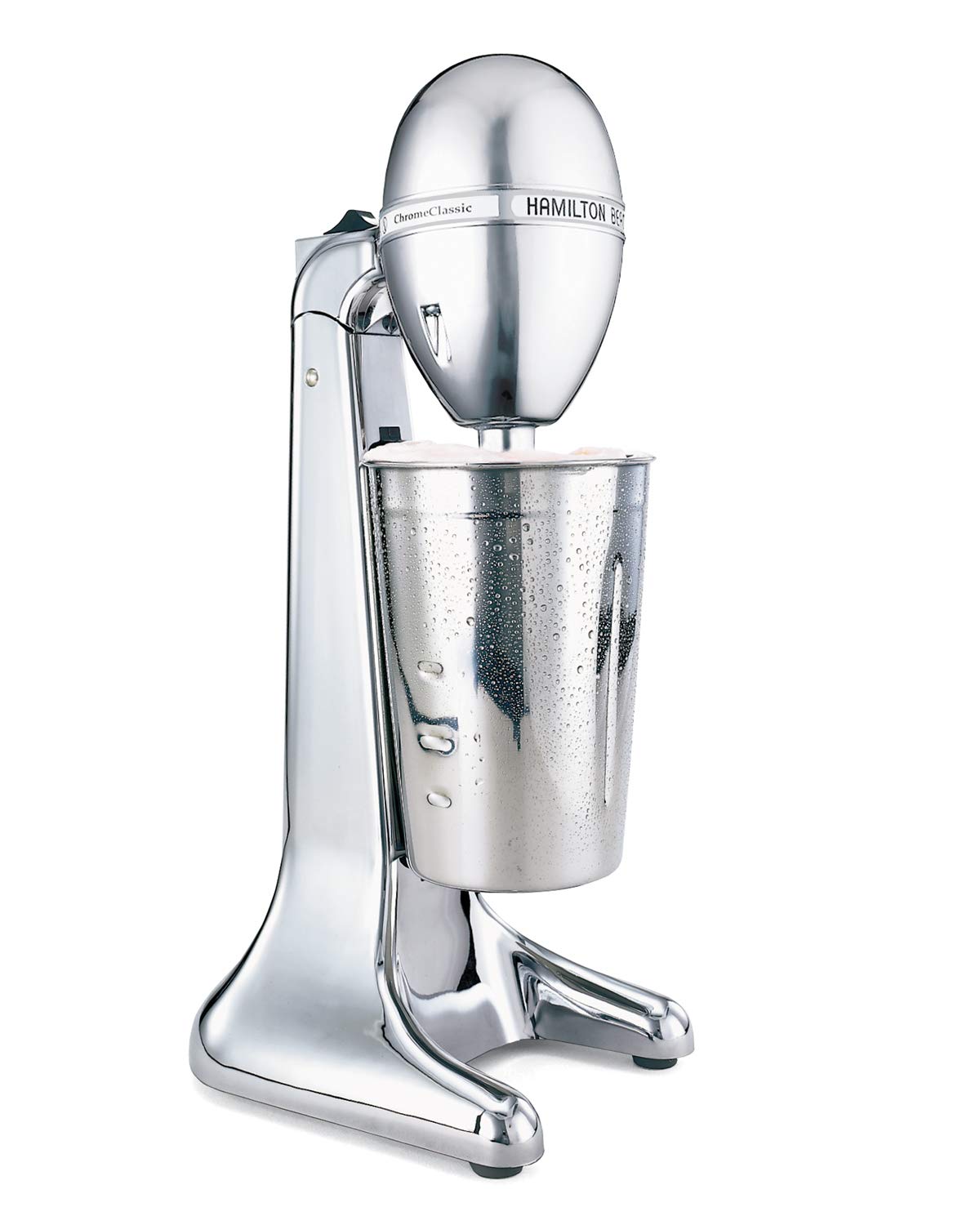 Hamilton Beach Fuente De Sodas De 2 Velocidades/Batidora Para Esquimos Y Licuados/Chocomilera, Estilo Profesional, Acero Inoxidable (730C-Mx)