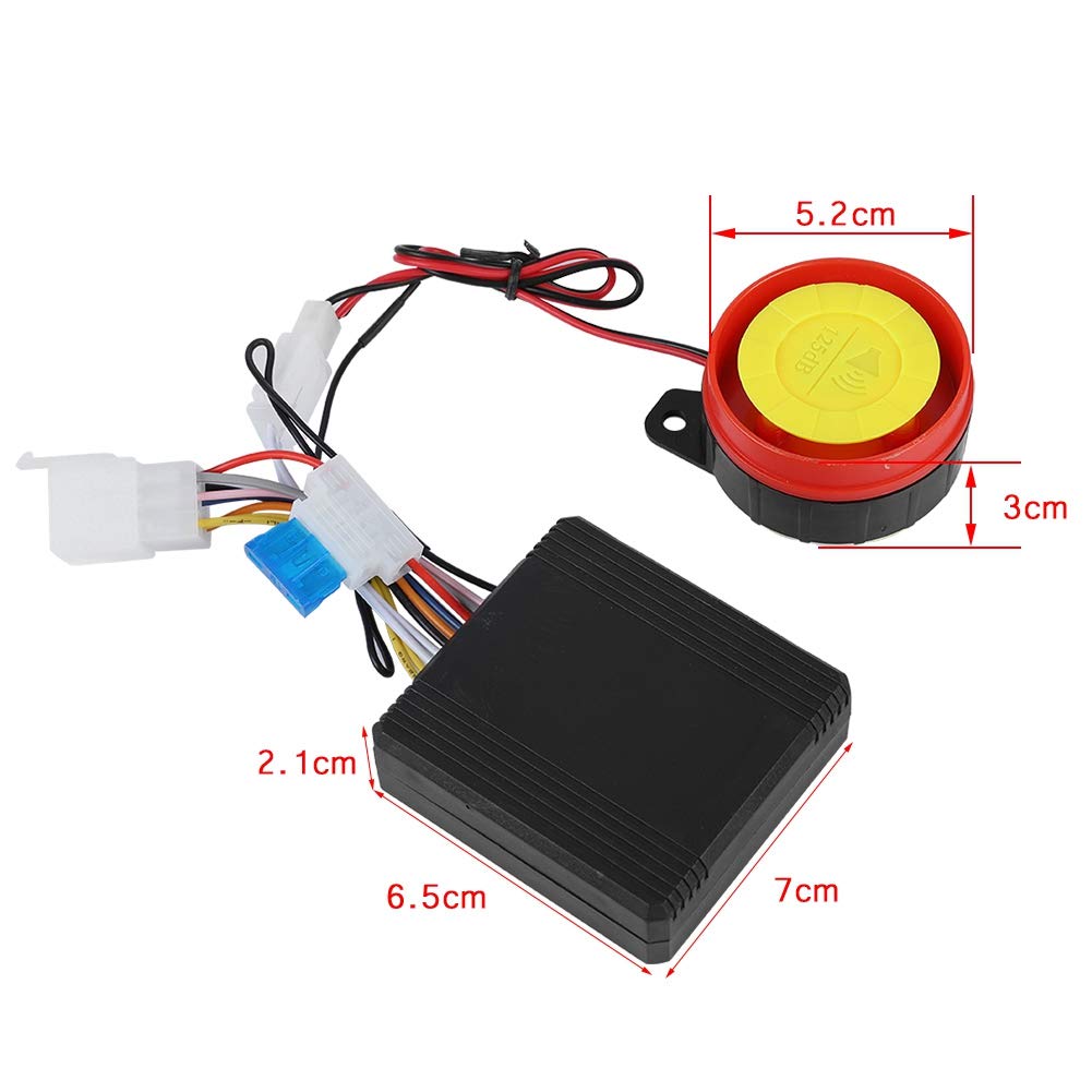 12v Alarma de Motocicleta, de Alarma Universal Control Remoto del Motor de Arranque 125db