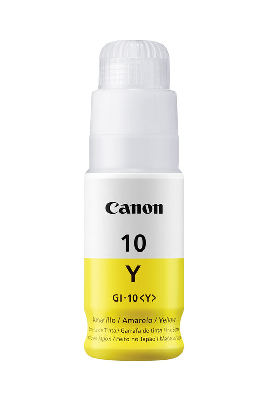 Botella de Tinta Canon Amarilla 70ml para G6010 y G7010