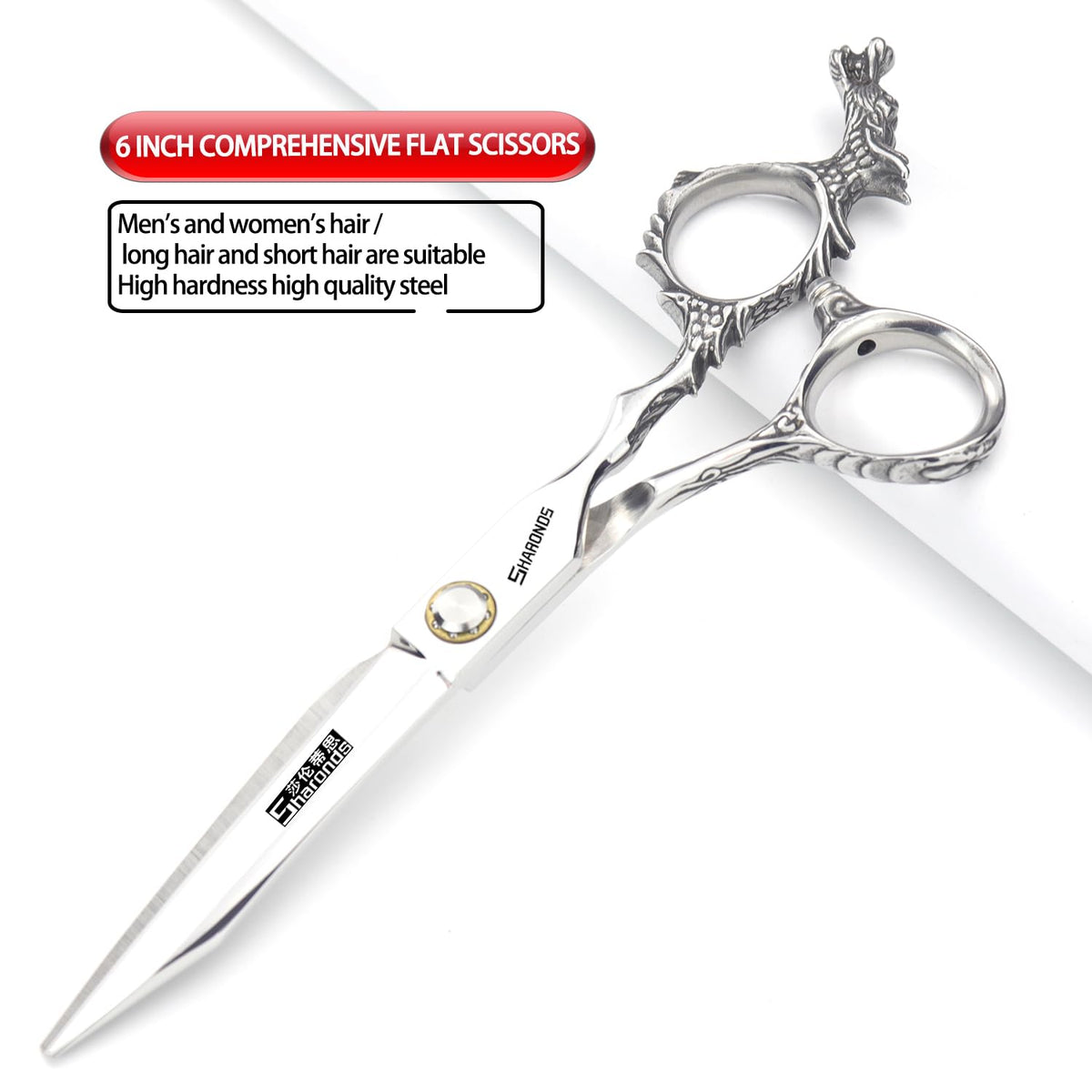 Tijeras profesionales de peluquería de 15 cm, Cutting scissors