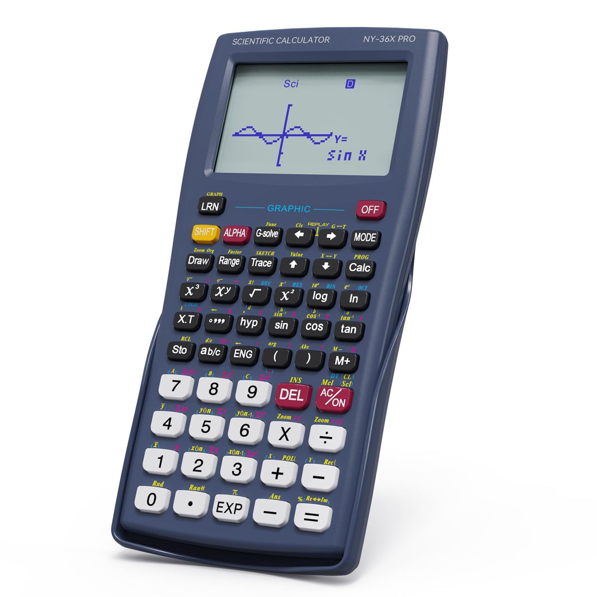 Calculadora Científica NEWYES Gráfica 360 Funciones para Secundaria y Bachillerato