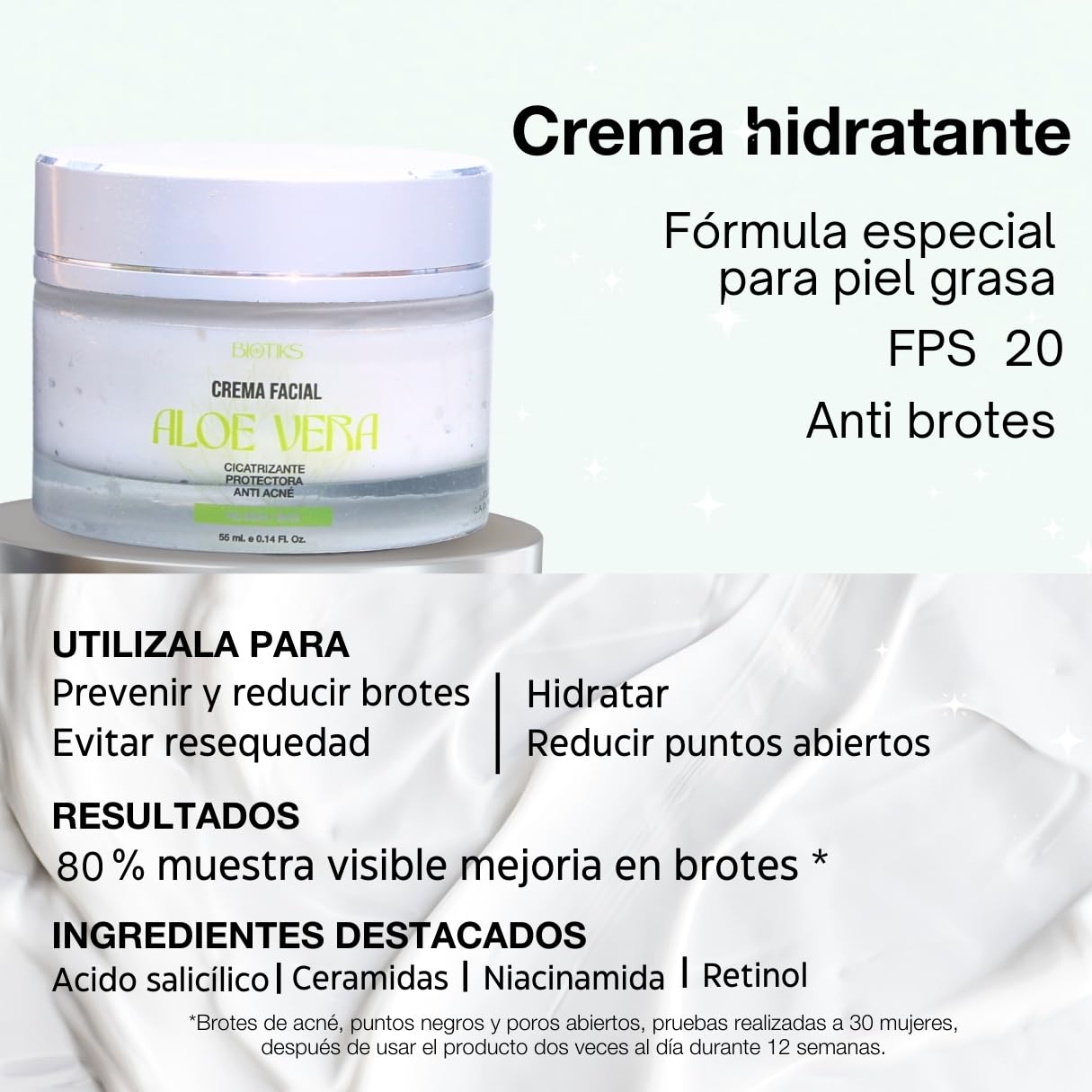 Kit anti acné para piel grasa (Limpiador, tónico, crema hidratante y sérum tratamiento) piel con menos grasa, marcas y acné