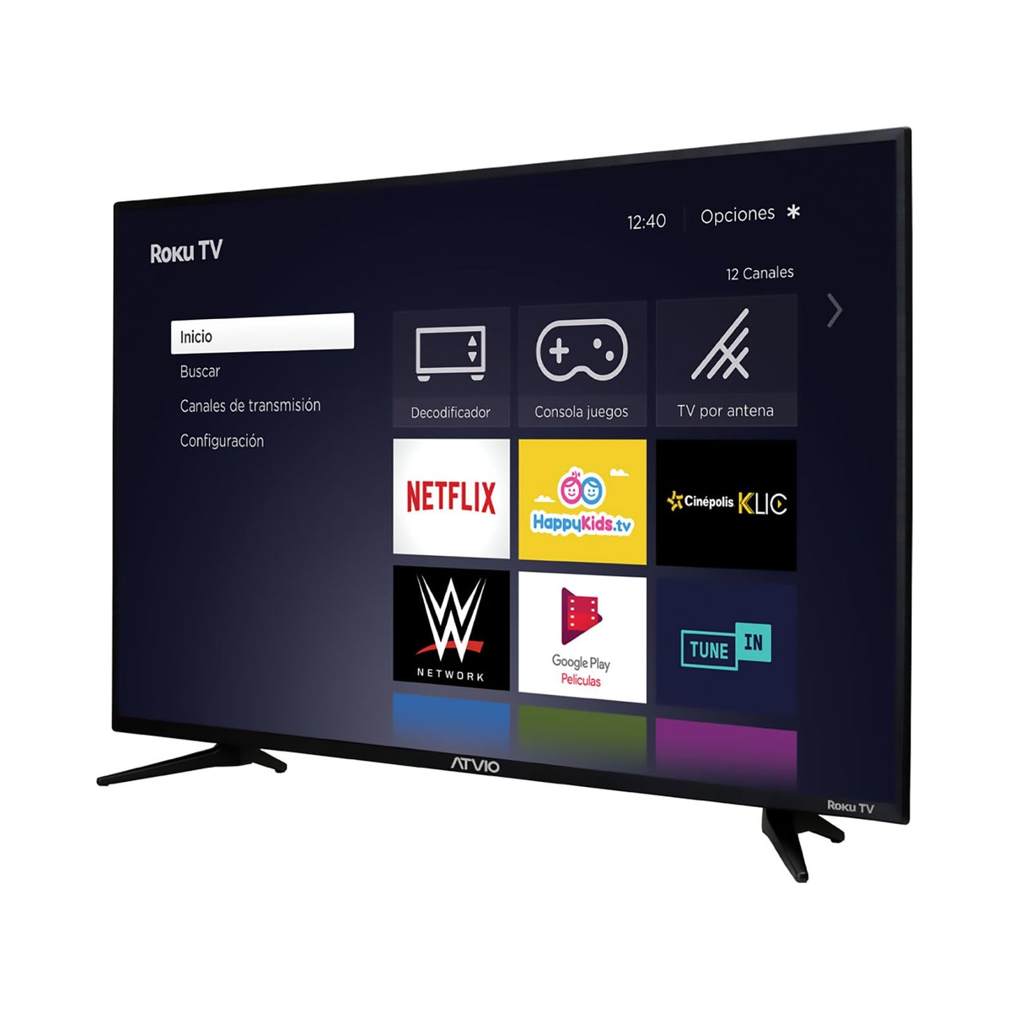Atvio TV 42 Pulgadas Full HD Smart TV LED ATV-42FHDR