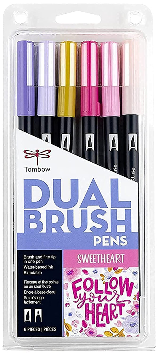 Plumones Artísticos Tombow Sweetheart Dual Brush para Retrato