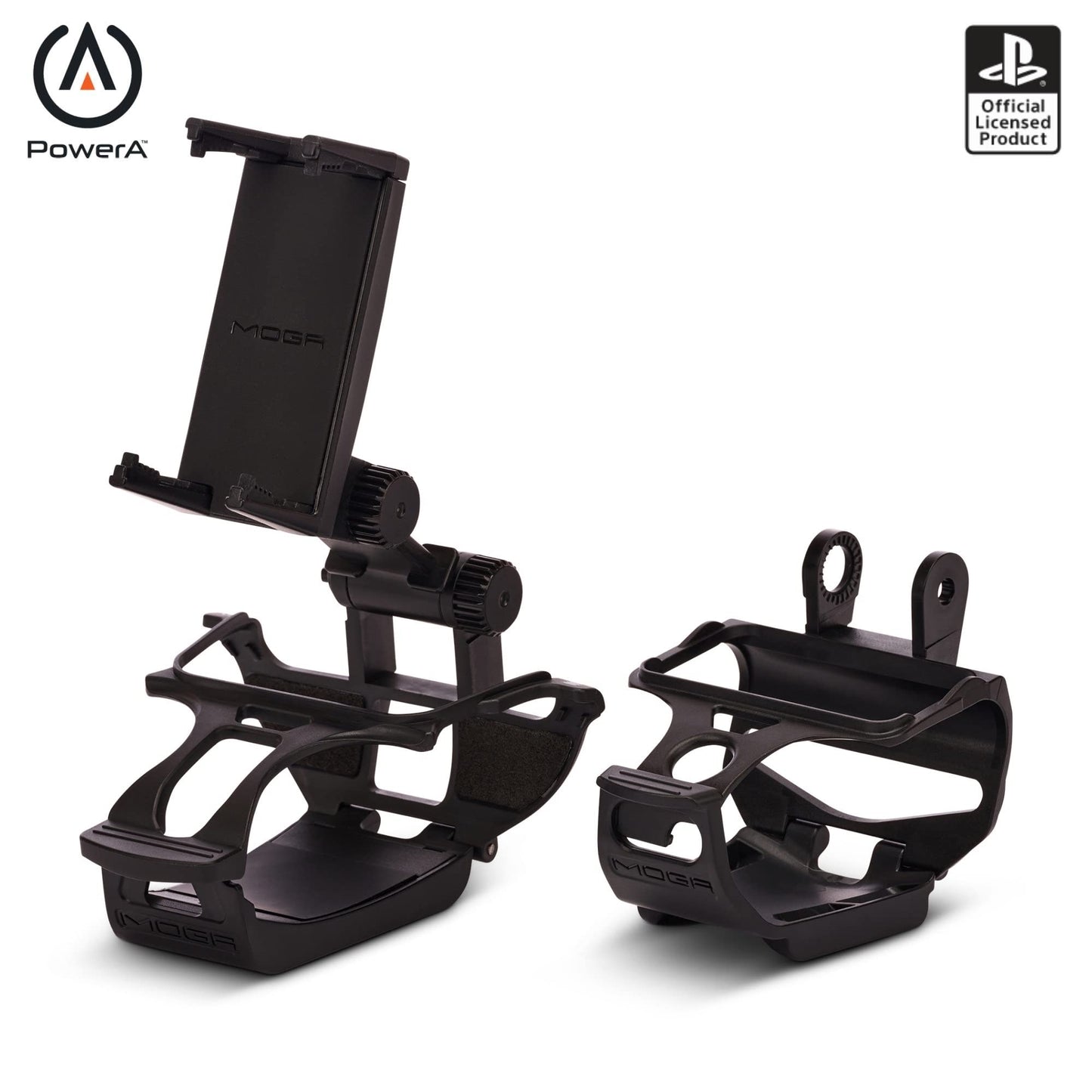 Cargador Inalámbrico PowerA MOGA Negro para Controles DualSense y DualShock 4
