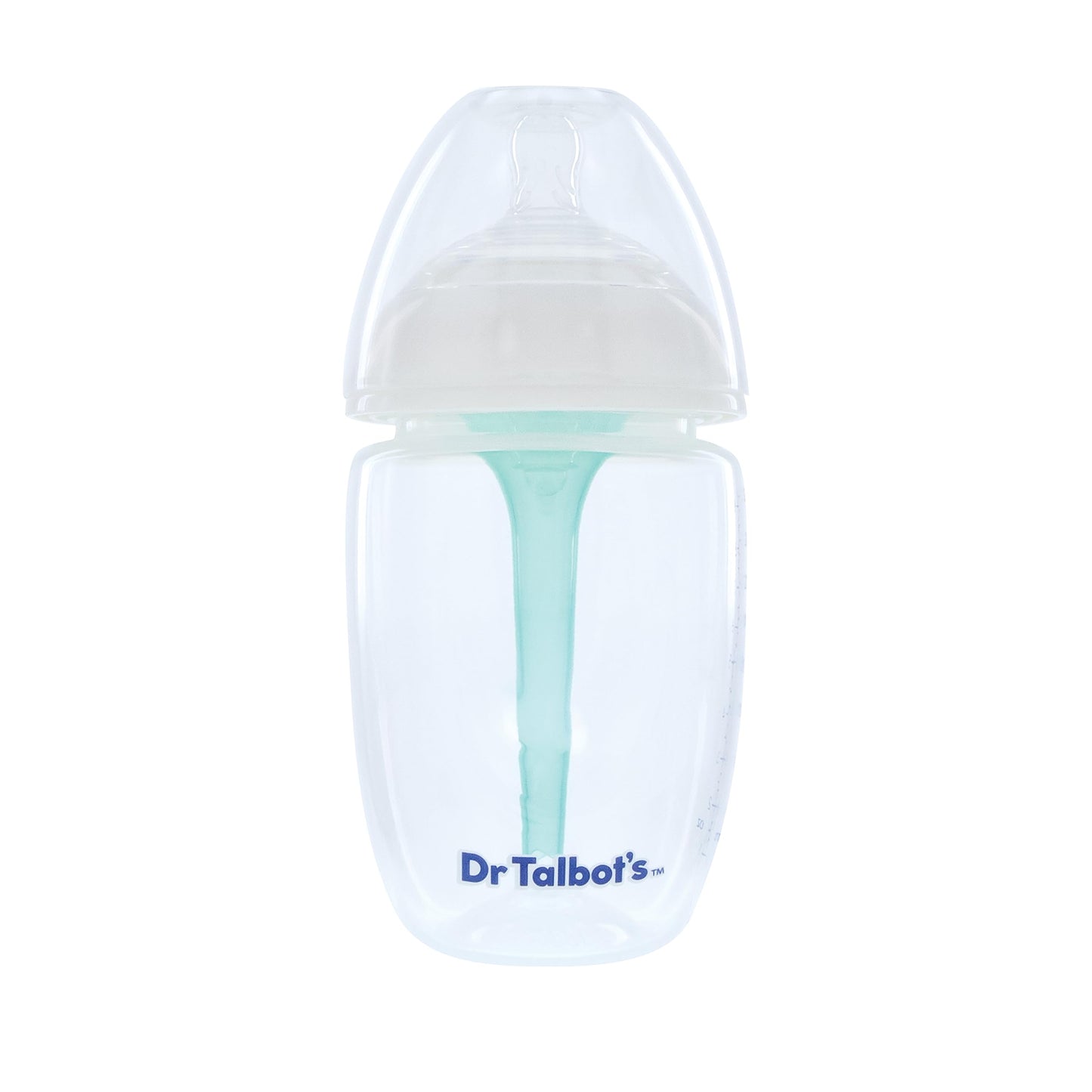 Biberones Anticólicos Dr. Talbot's 9 Onzas Autoesterilizantes con Pezón Flexible y Flujo Lento para Recién Nacidos