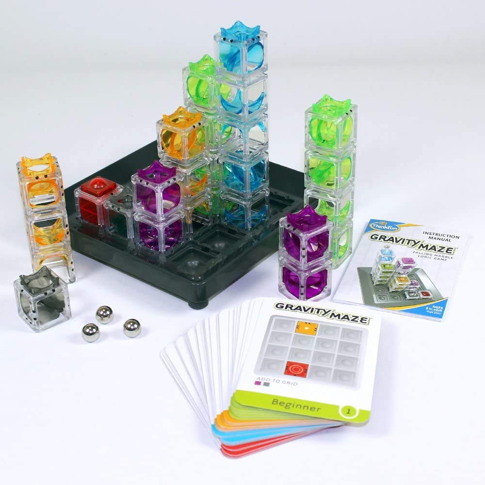 Juego de Lógica Ravensburger ThinkFun Multicolor Gravity Maze para Niños Edad 8+ Años