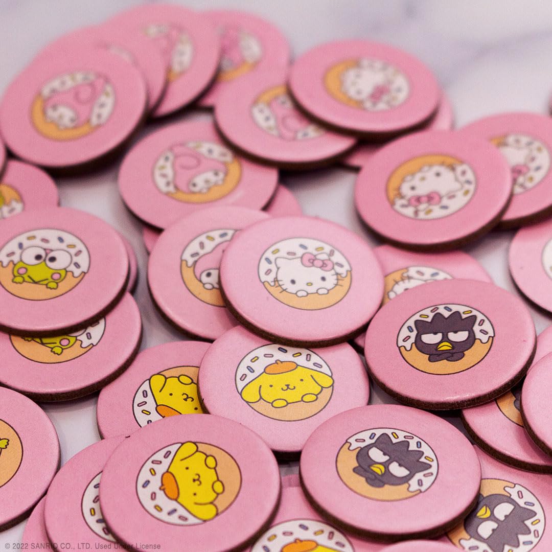 Juego de Lotería Tradicional USAopoly Hello Kitty y Amigos con Ilustraciones Personalizadas e Inspiración en la Cultura Mexicana