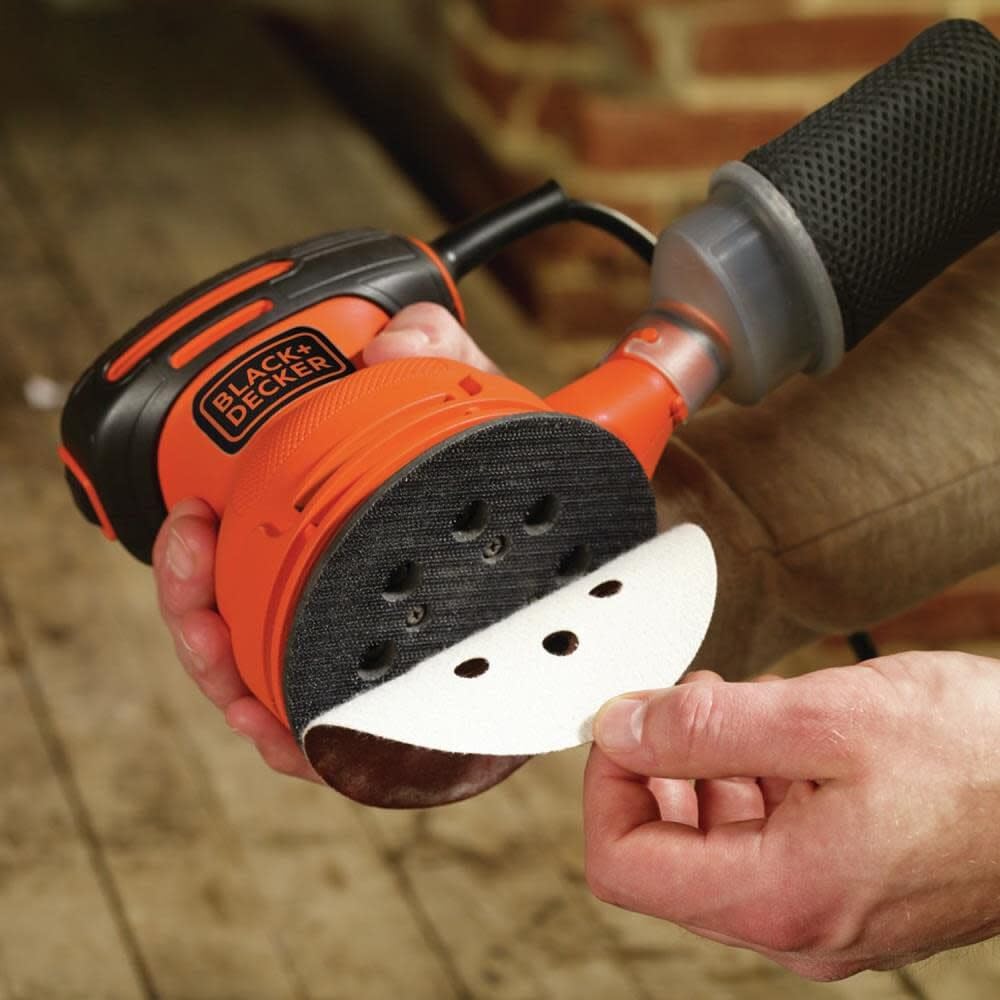 Black & Decker BDERO100 Lijadora orbital aleatoria, 5"
