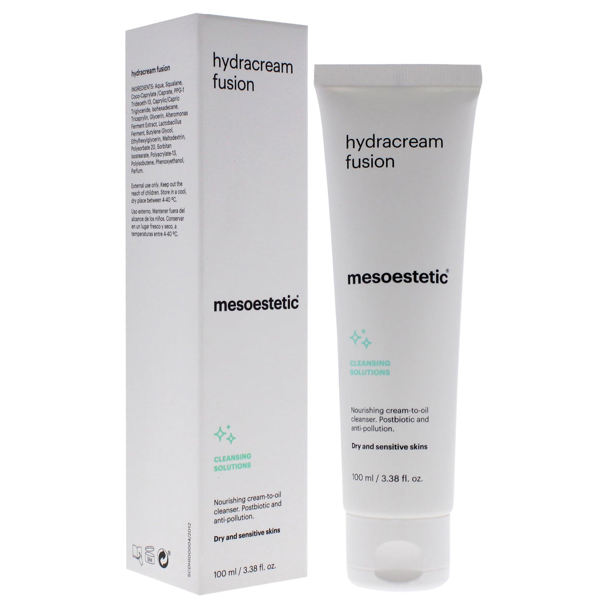 Hydracream Fusion by Mesoestetic for Unisex - 3.38 oz Cream