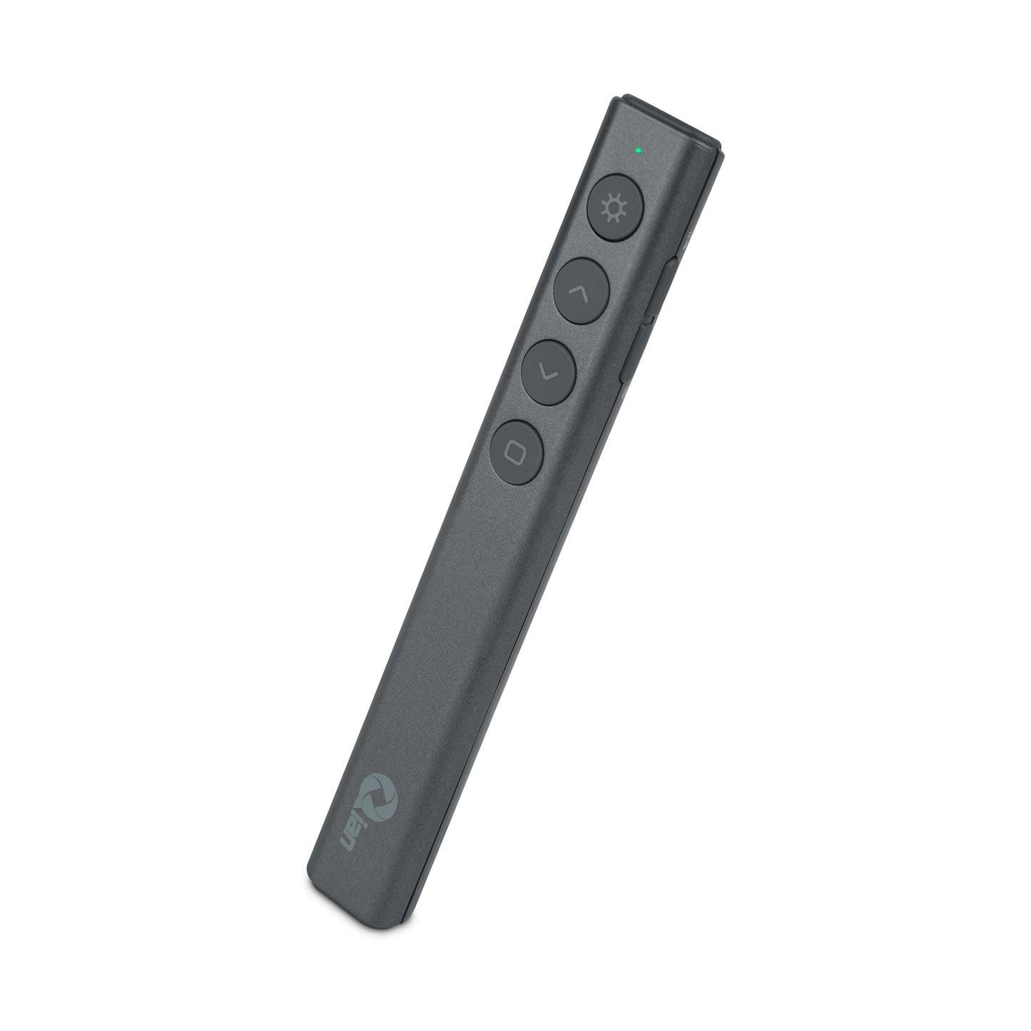 Presentador Inalámbrico QIAN Negro con Control Remoto para Diapositivas y PowerPoint, Alcance de 100m Compatible con Windows y Mac