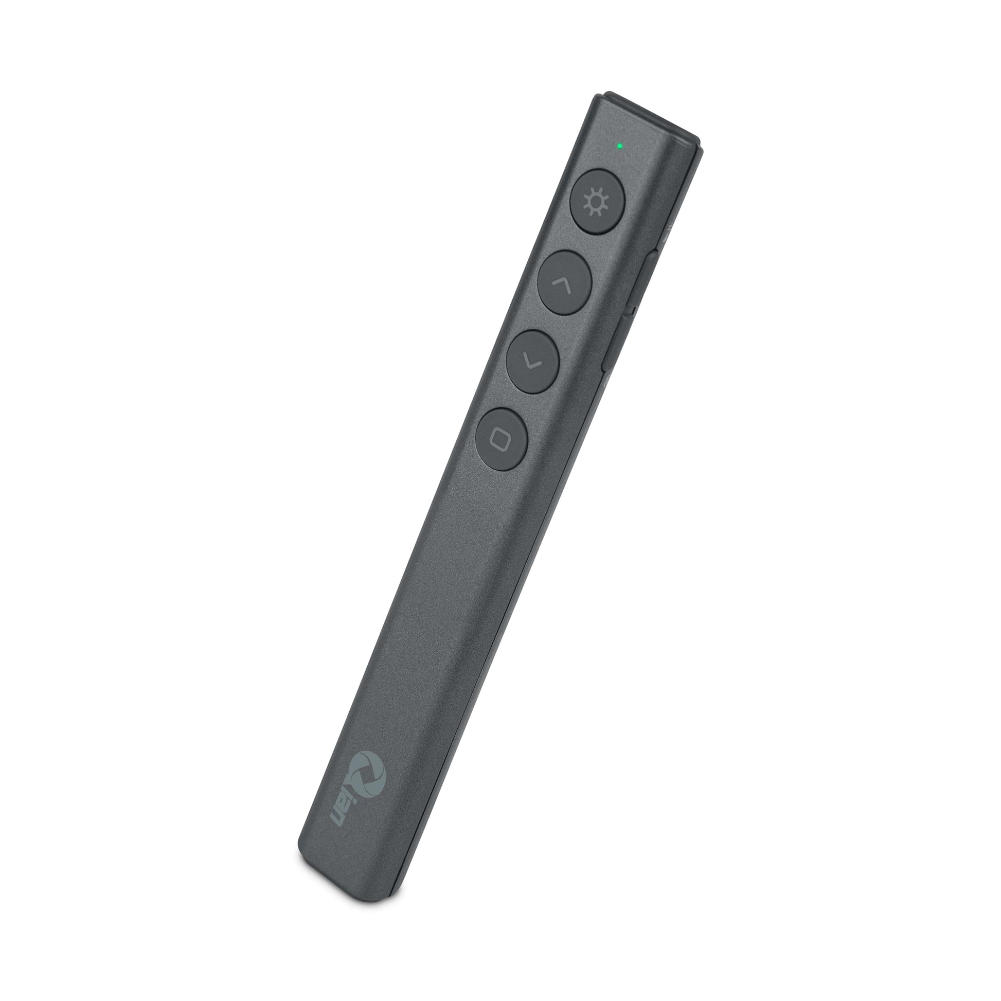 Presentador Inalámbrico QIAN Negro con Control Remoto para Diapositivas y PowerPoint, Alcance de 100m Compatible con Windows y Mac