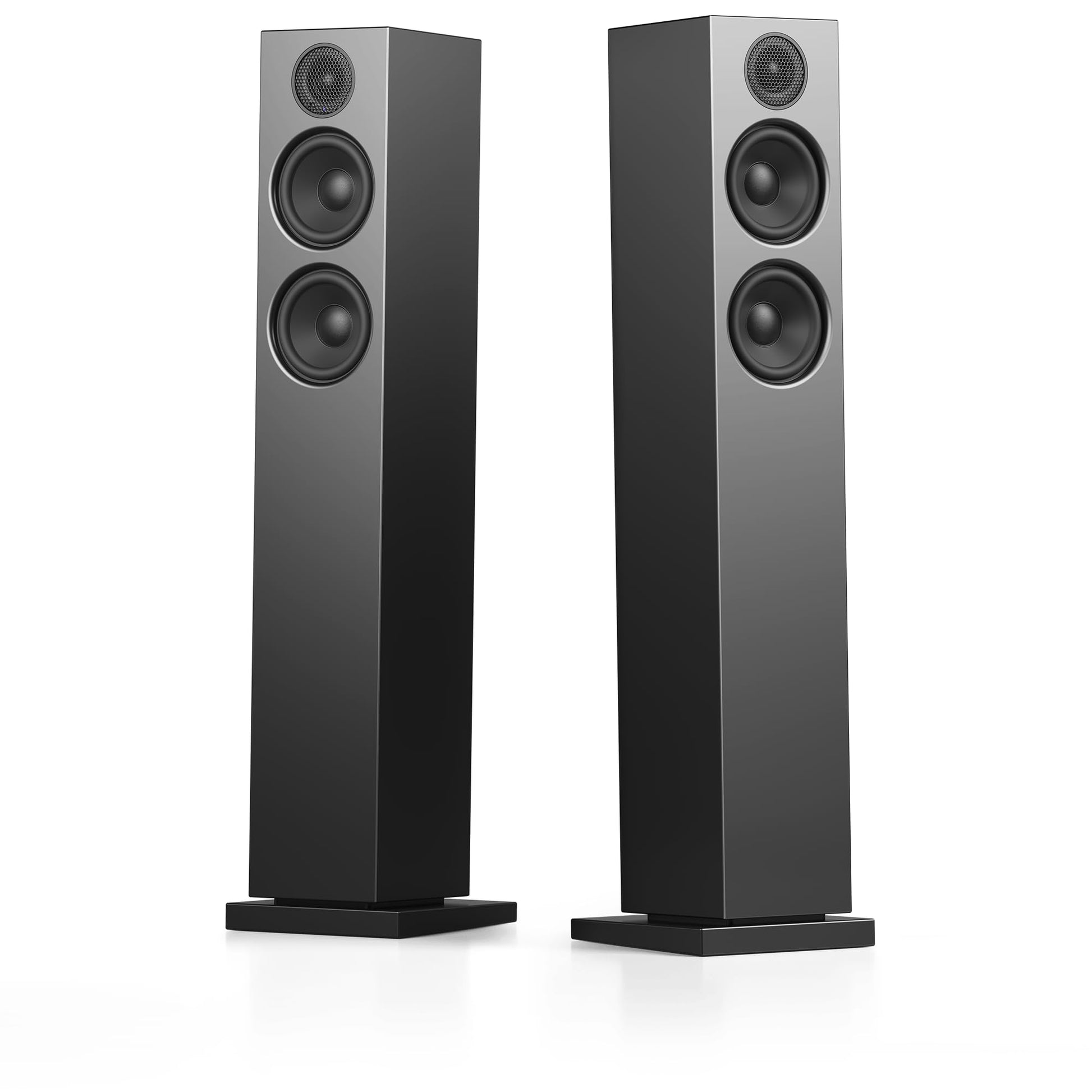 Audio Pro A38 W - Altavoz de TV, juegos y música, multihabitación, WiFi y Bluetooth, AirPlay 2, Google Cast, Spotify Connect, color negro